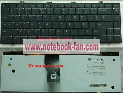 New For Dell Vostro V1450 V1450-456 Keyboard US without Blacklit - Click Image to Close
